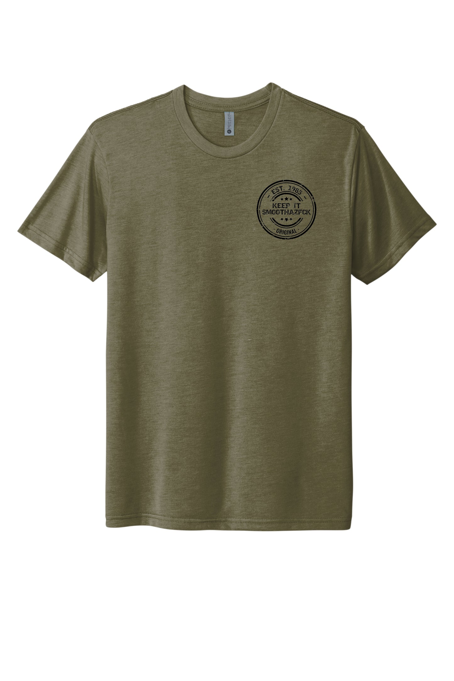 Men's SMOOTHAZFCK Spine Logo Tee