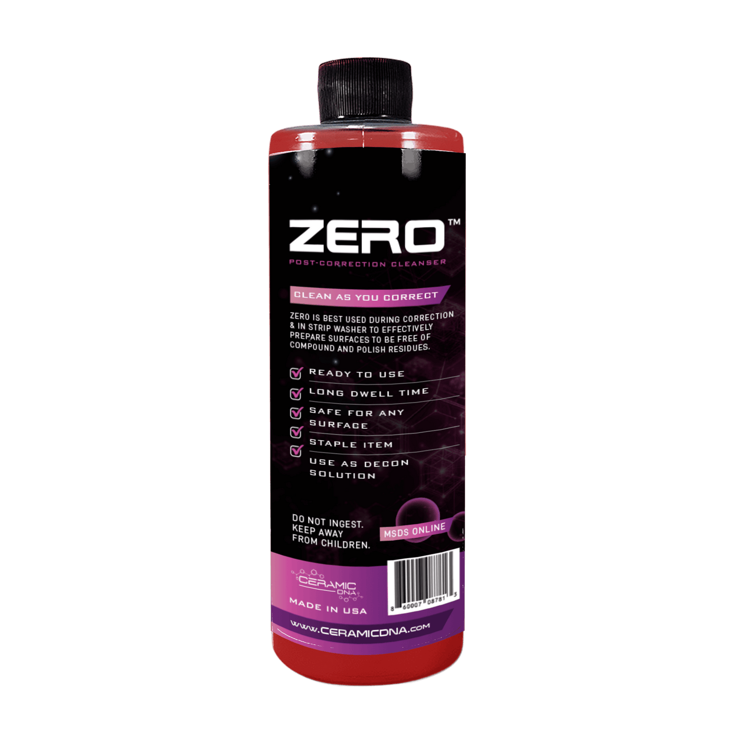 ZERO POST CORRECTION CLEANSER